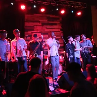 Dave Hillyard of the Slackers performing with ska rocksteady all stars