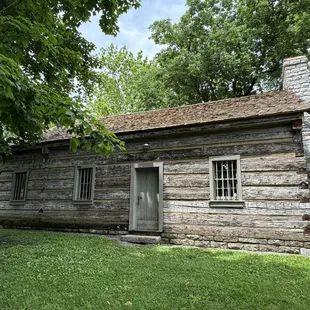 Courthouse site at Constitution Square State Historic Site in May 2024