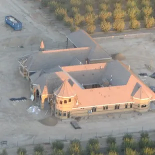 Customer wanted to build a "castle"