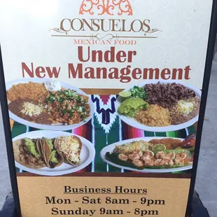 Under new management!