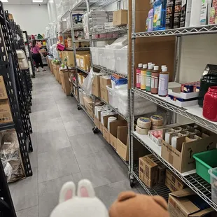 Soaps, candles, cleaning products, etc