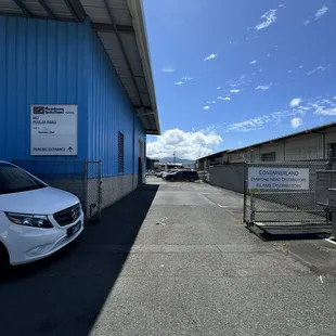 It's right down this driveway