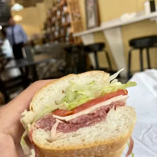 Proscuitto Sub with all the fixings