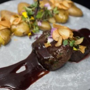 filet mignon with fingerling potatoes