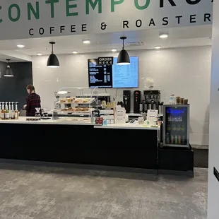 the coffee bar