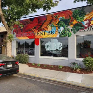 Front of establishment.