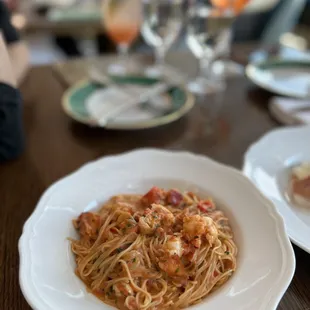 Spicy Lobster Capellini