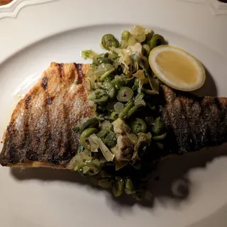 Grilled Mediterranean Branzino