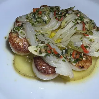 Scallops Aglio Olio Peperoncino