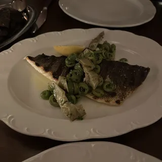 Grilled Mediterranean Branzino