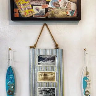 Chippewa Lake Amusement Park memorabilia adorn the wall and honor the once popular location.