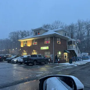 Parking for Seton LaSalle Bowling party.
