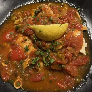 Pescado a La Veracruzana