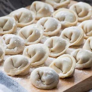 Pelmeni by the pound and in packages