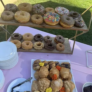 Pastries and donuts station