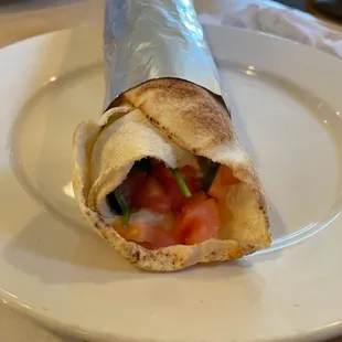 Spinach pita!