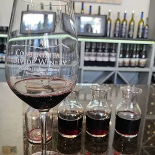 Red Flight, the Sav Franc and petite Syrah really nice