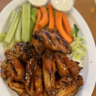 10 Piece Hot and Spicy Wings