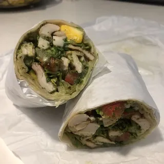Pesto Chicken Wrap