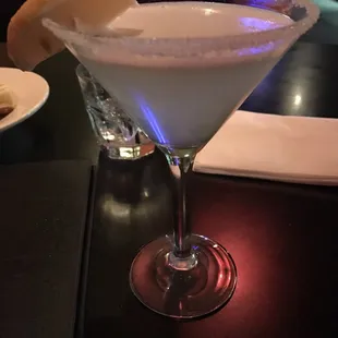 Lemon drop. Strong but good