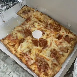 pizza, food