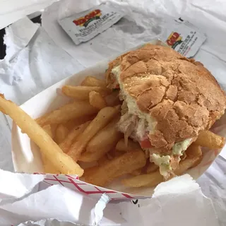 Chicken and Cheese Sub