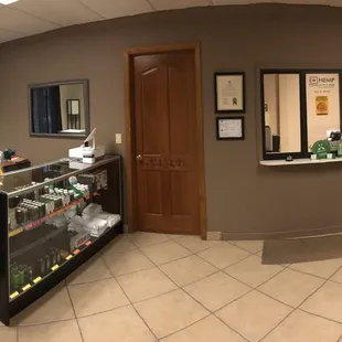 Visit our store front for a clinical evaluation and Premium American Made CBD's.