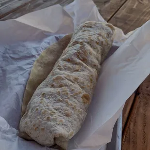 Killer Breakfast Burrito  huge portions