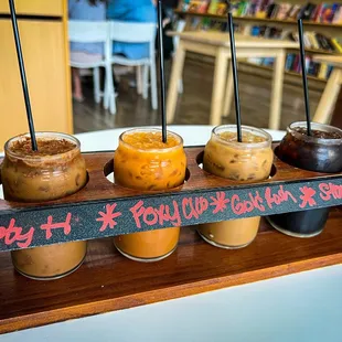 Highly recommend you get the flight to try all the flavors
