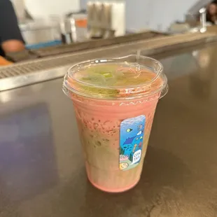 Strawberry Matcha