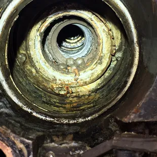 Gimbal bearing supposedly replaced less than a year ago July 2016