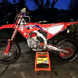 2022 Honda CRF450RWE Works Edition
