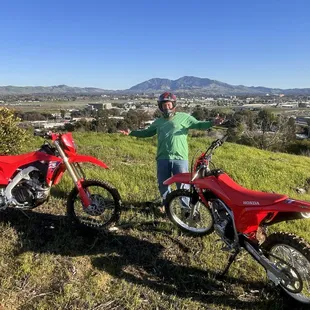 2025 450RL and the 250F