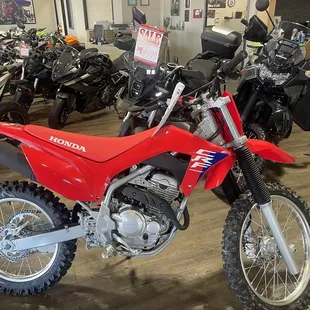 Our new 2025 CRF250F