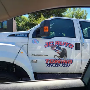 Tow company that this business uses.