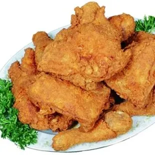 Our Lil&apos; Chet&apos;s fried chicken is double breaded and fried to a perfect golden brown - juicy and tender every time.