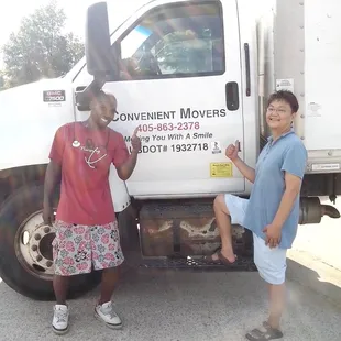 I was very satisfied with Convenient Moving service. They were on time, quick and respectful of my furniture. Joseph