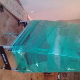 The movers take time to schrinkwrap my furniture. All items are properly protected before they loaded the truck.