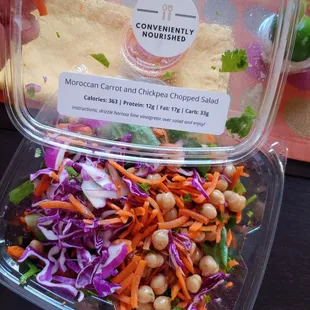 The peanuts and dressing totally made it. Delish!