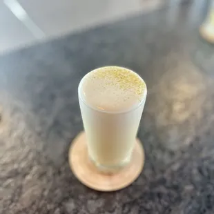 Conversa "Flip" I put it quotes because it's actually a pseudo fizz, no egg white or yolks. Very delicious though!