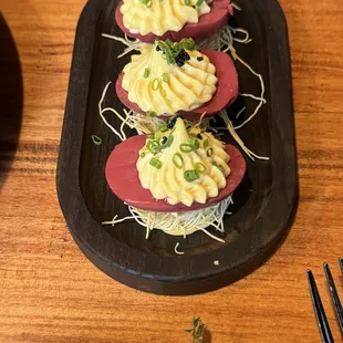 Deviled eggs