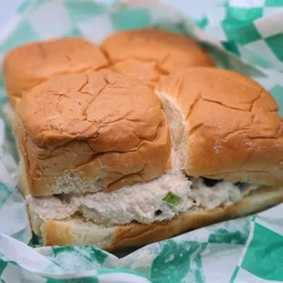 Cranberry Chicken Bun Sandwich