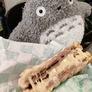 Roast Beef Panini Sandwich