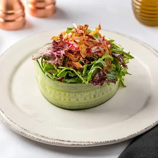 a salad in a bowl