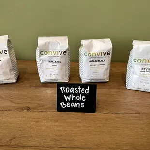 Roasted Convive Coffee Beans
