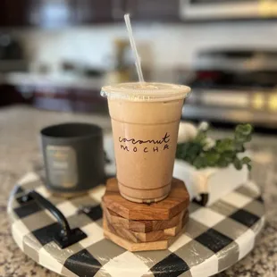 Iced Coconut Mocha