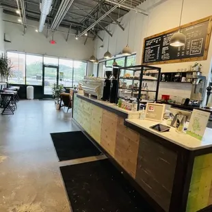 Barista station.