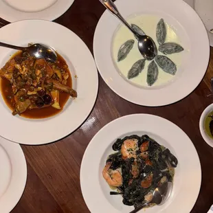 Duck, Gnudi, and Linguine