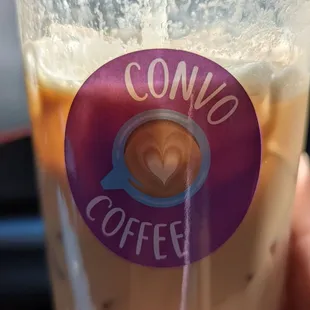 Iced Vanilla Latte