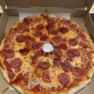 Pepperoni pizza
